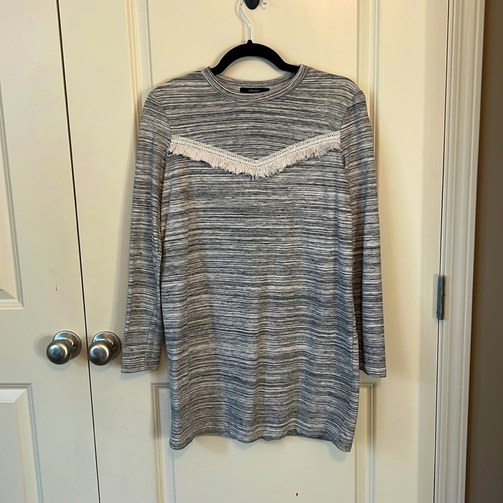 Tassle Longline Sweater